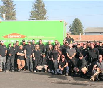 Photo of a group of SERVPRO employees