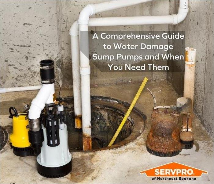 Sump pump in basement being replaced